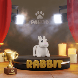 Flexi Baby Rabbit 3d model
