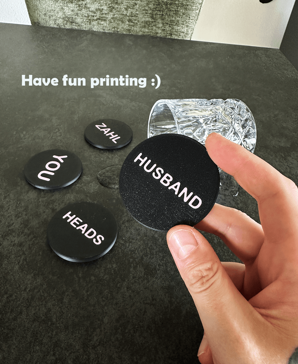 Flip Coin Game 3d model