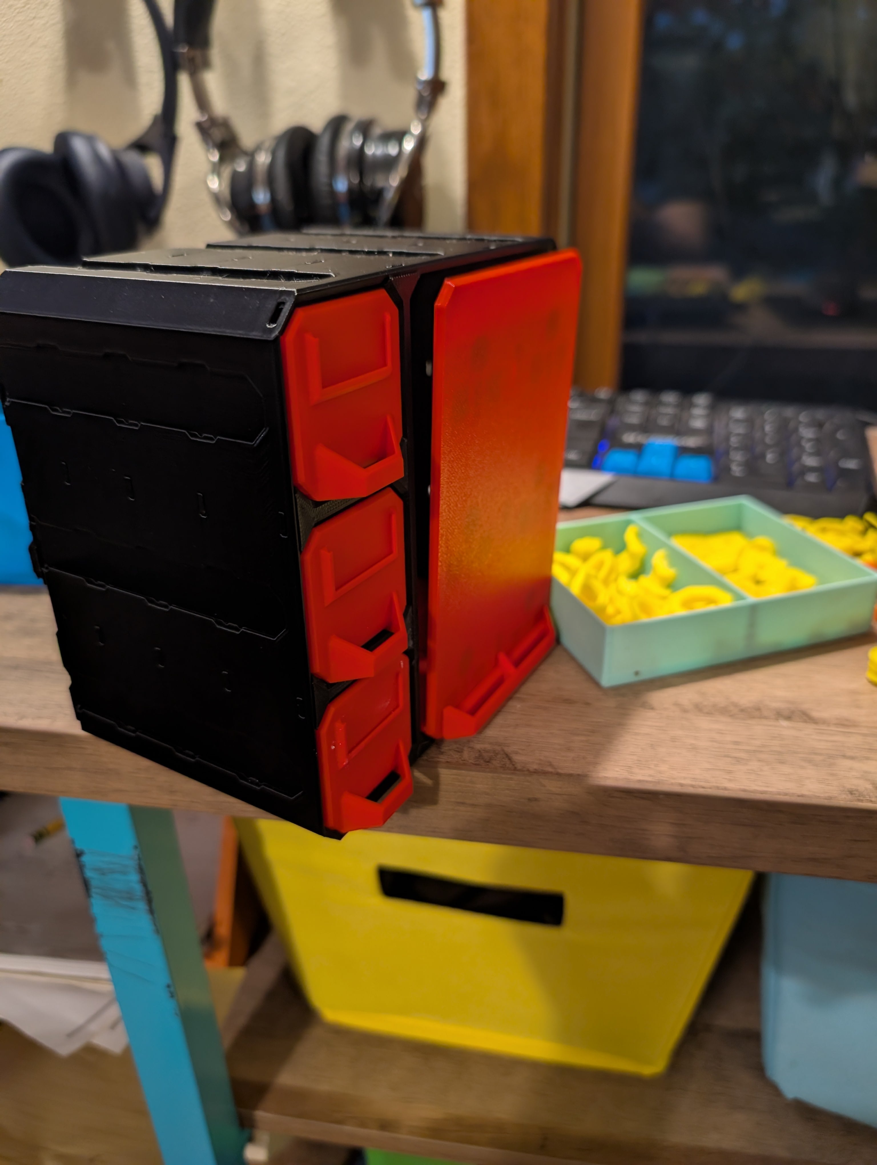 Multibin Drawer Faceplate to Faceplate 3d model