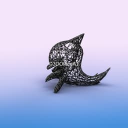 #093 Haunter Pokemon Wiremon Figure 3d model