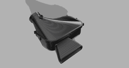 Air filter for vag custom 3d model