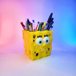 SpongeBob Organizer - By Colors 3d model