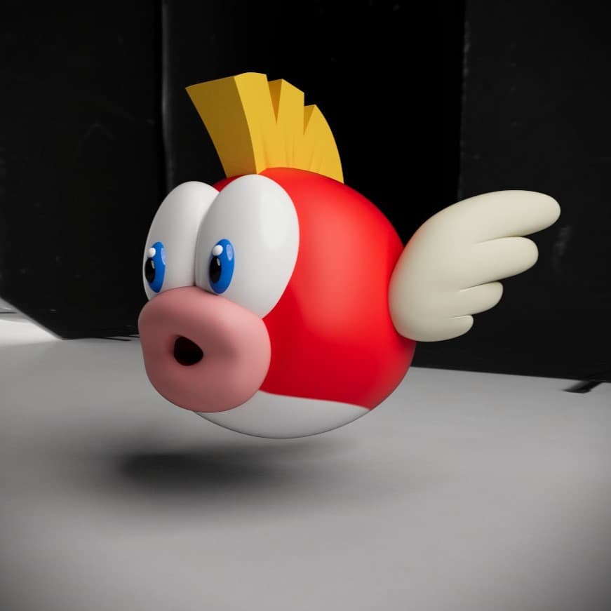Cheep Cheep 3d model
