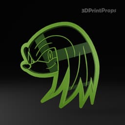 Sonic Cookie Cutter set 3d model