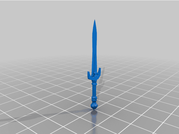 Stalhrim Dagger - The model - 3d model