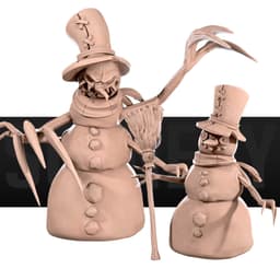 Snowman Mimic 3d model