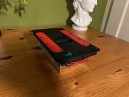 Raspberry Pi 4-Node Cluster Case 3d model