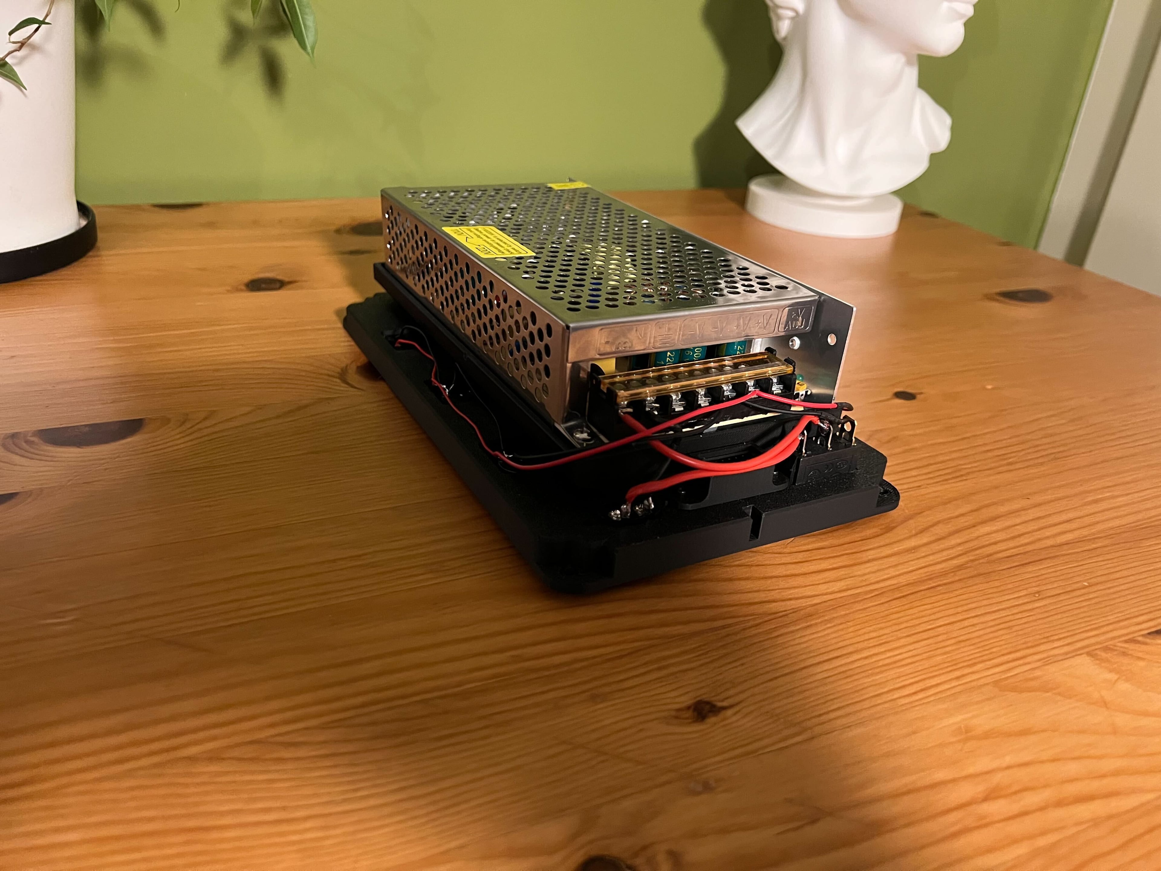 Raspberry Pi 4-Node Cluster Case 3d model
