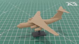 IL-76 Candid Russian Transport Aircraft STL 3d model