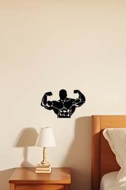 Body Builder Wall Art, Wall Decor, Home Decor 3d model