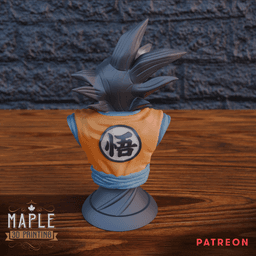 Goku Bust - Dragonball Z 3d model
