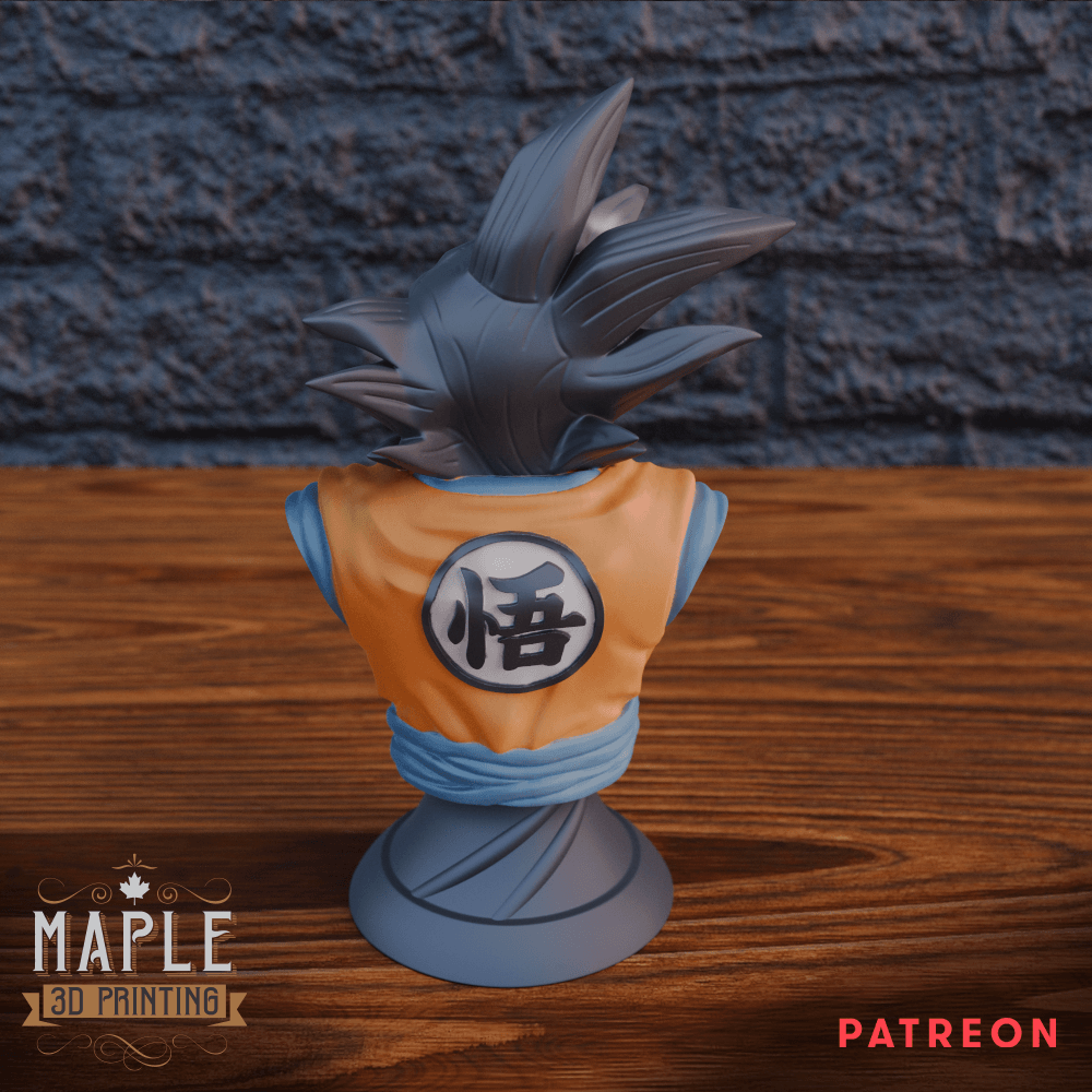 Goku Bust - Dragonball Z 3d model