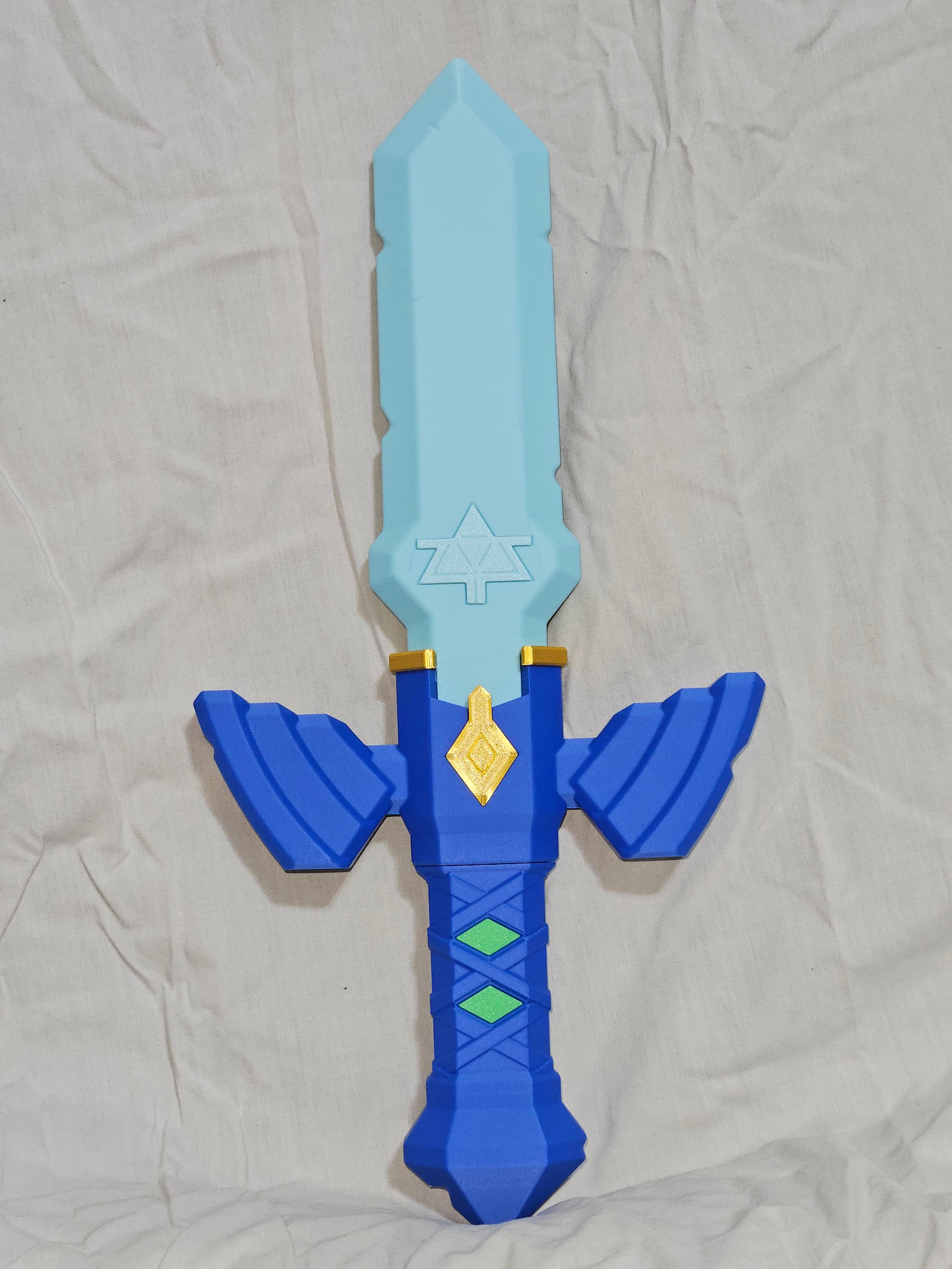 The all powerful, Master Sword, for the highest ranked warriors in thje land, infused with generations of Hero's and Legends, fending of hordes of evil and sealing it away for eternity.