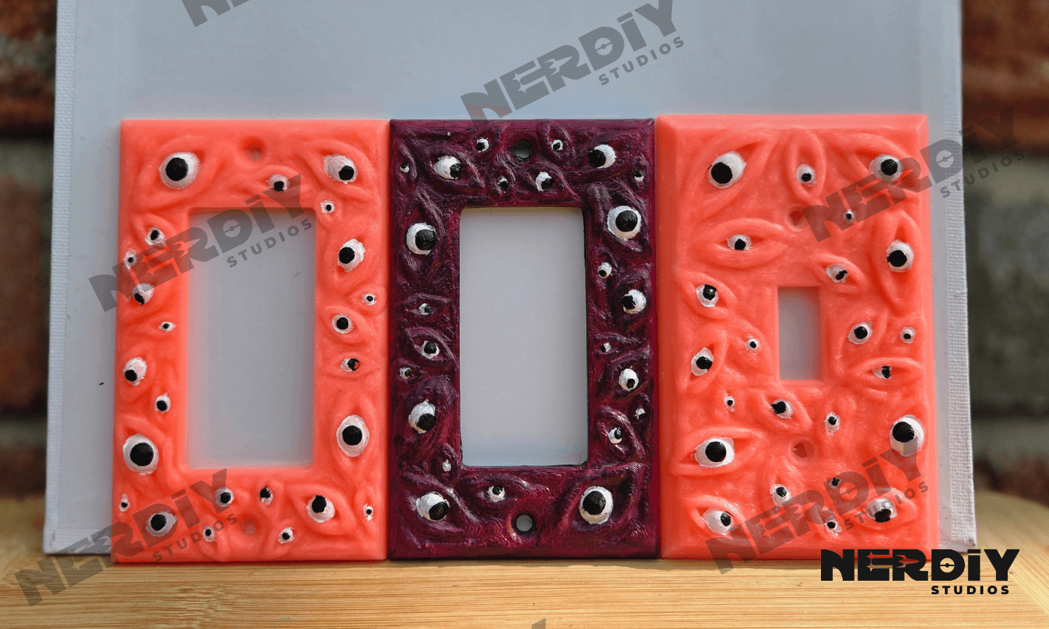 Peepers Light Switch Plates 3d model