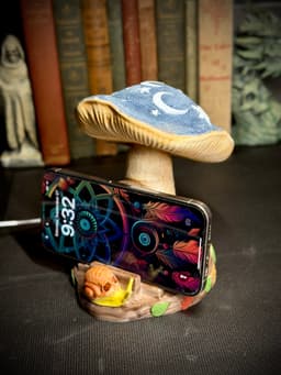 Whimsigoth mushroom phone stand 3d model