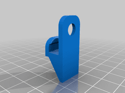 IKEA Mulig shelf hook - stronger version 3d model