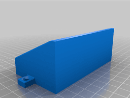 Hex Bit Holder Angled (18 bits) 3d model