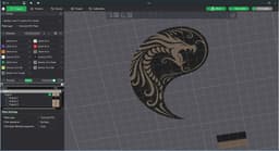 Yin Yang 3d model