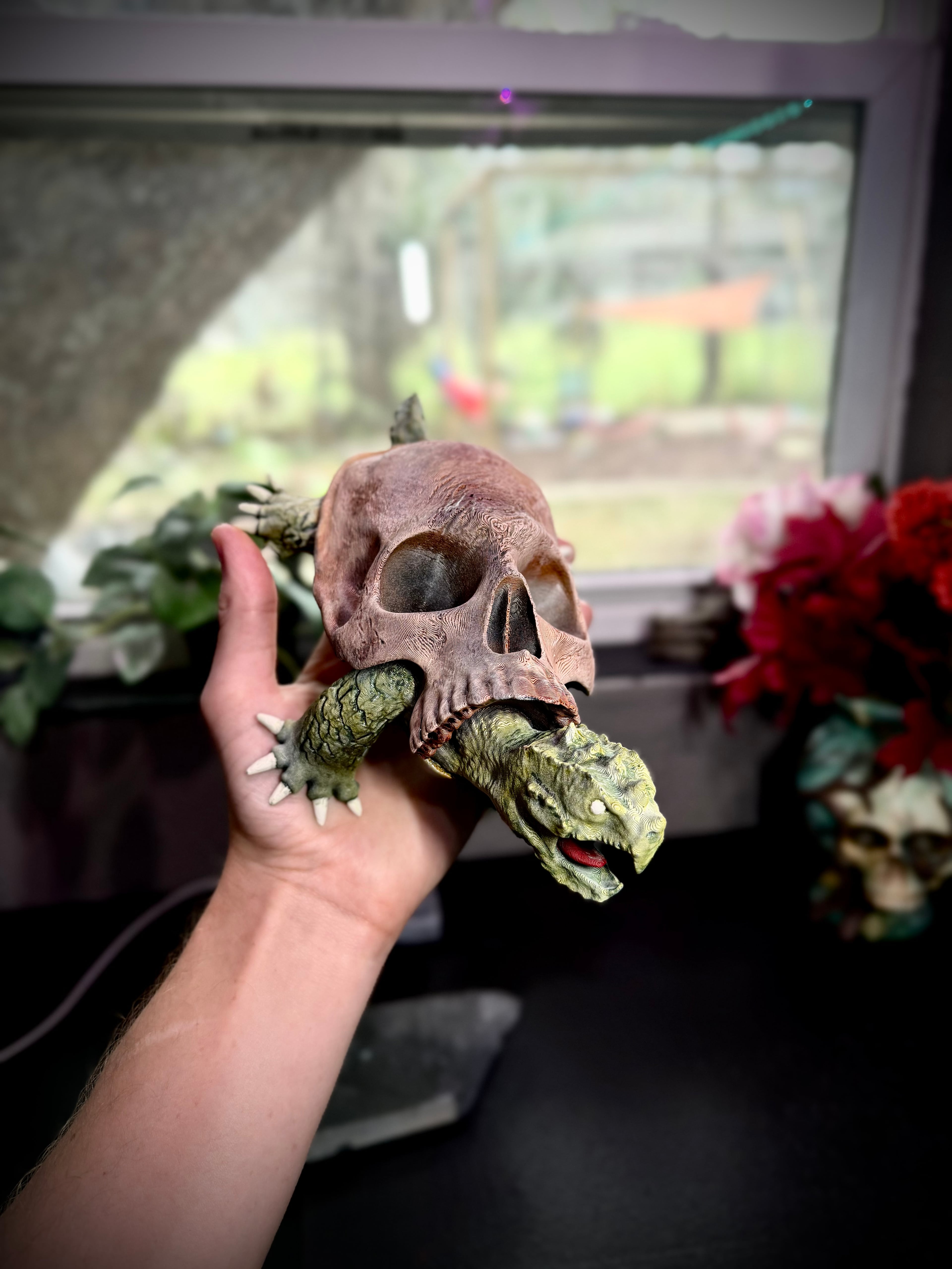 Skull Snapping Turtle 3d model