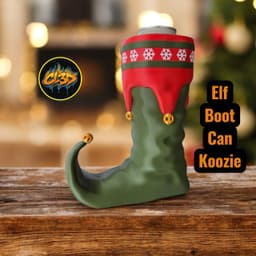 Elf Boot Can Koozie 3d model