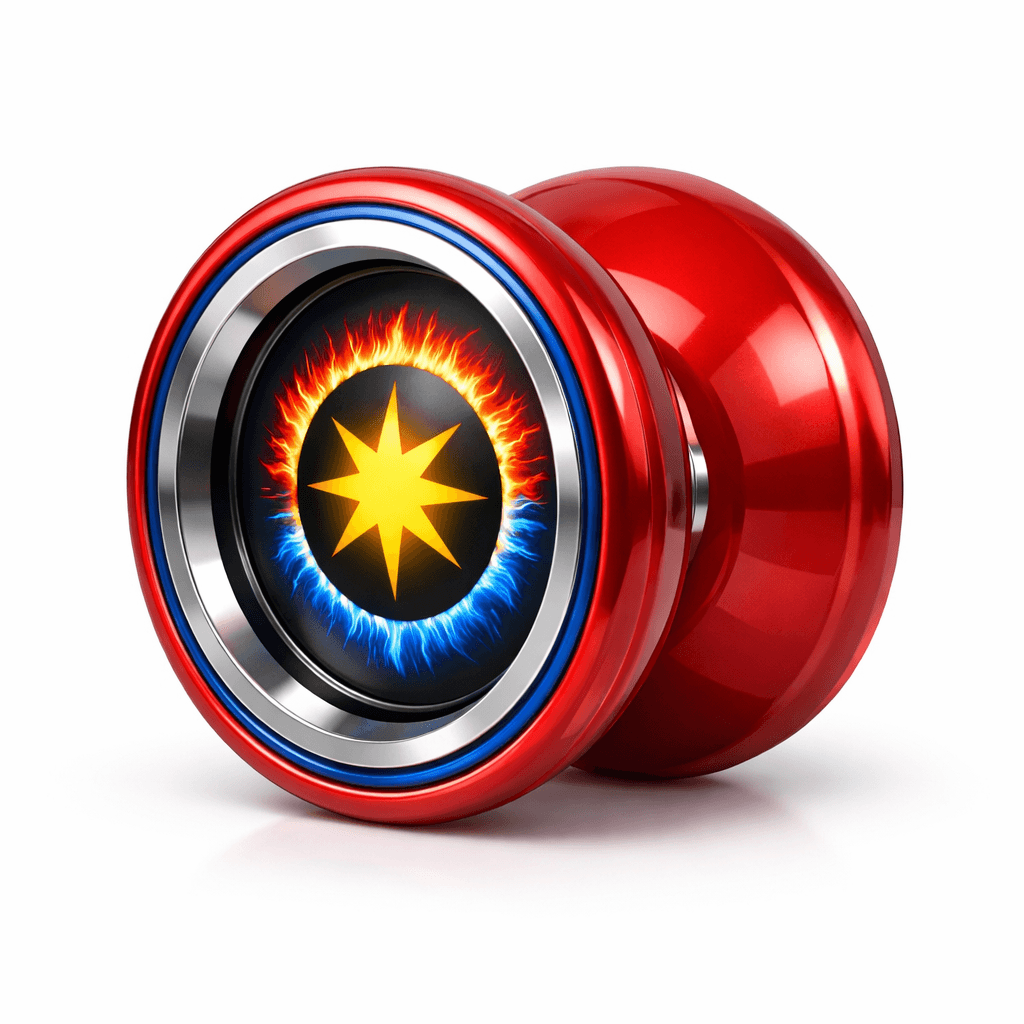 Futuristic Fire Core Yo-Yo 3d model