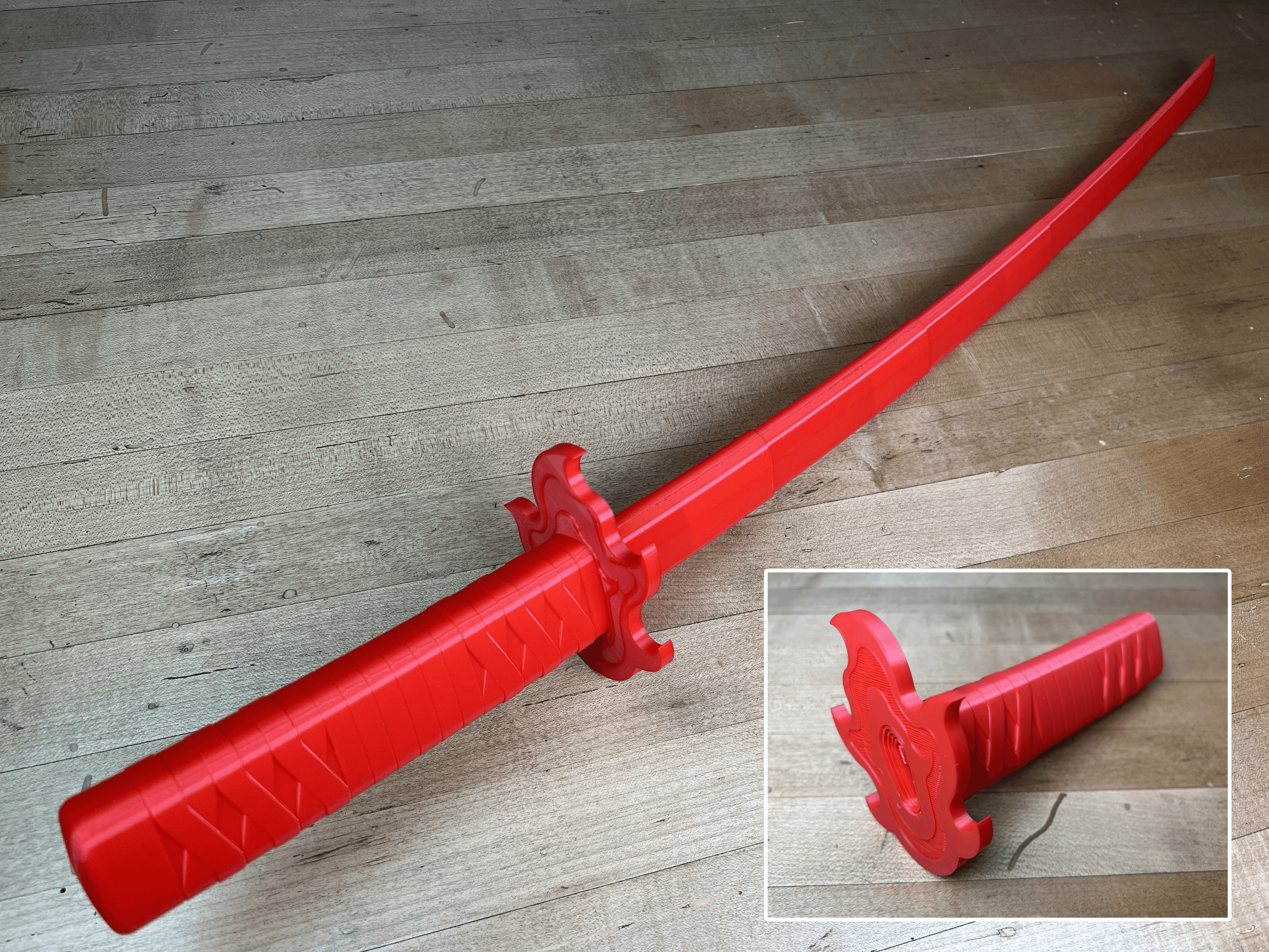 Tanjiro’s Print-in-Place Collapsing Katana 3d model