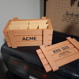 Acme Cartoon Storage Crate 3d model