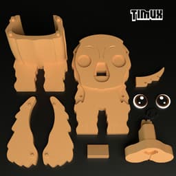 COCKER SPANIEL GLASSES HOLDER 3d model
