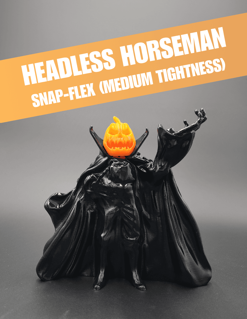 Headless Horseman - Articulated Snap-Flex Fidget (Medium Tightness Joints) 3d model