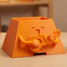 HAPPY PLANTER GUITAR SINGING 3d model