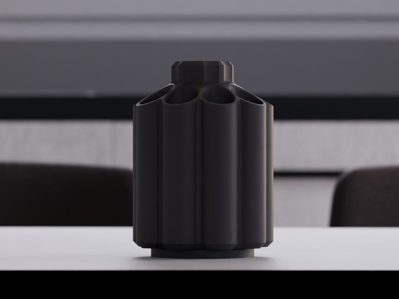 Revolving Pen Holder 3d model