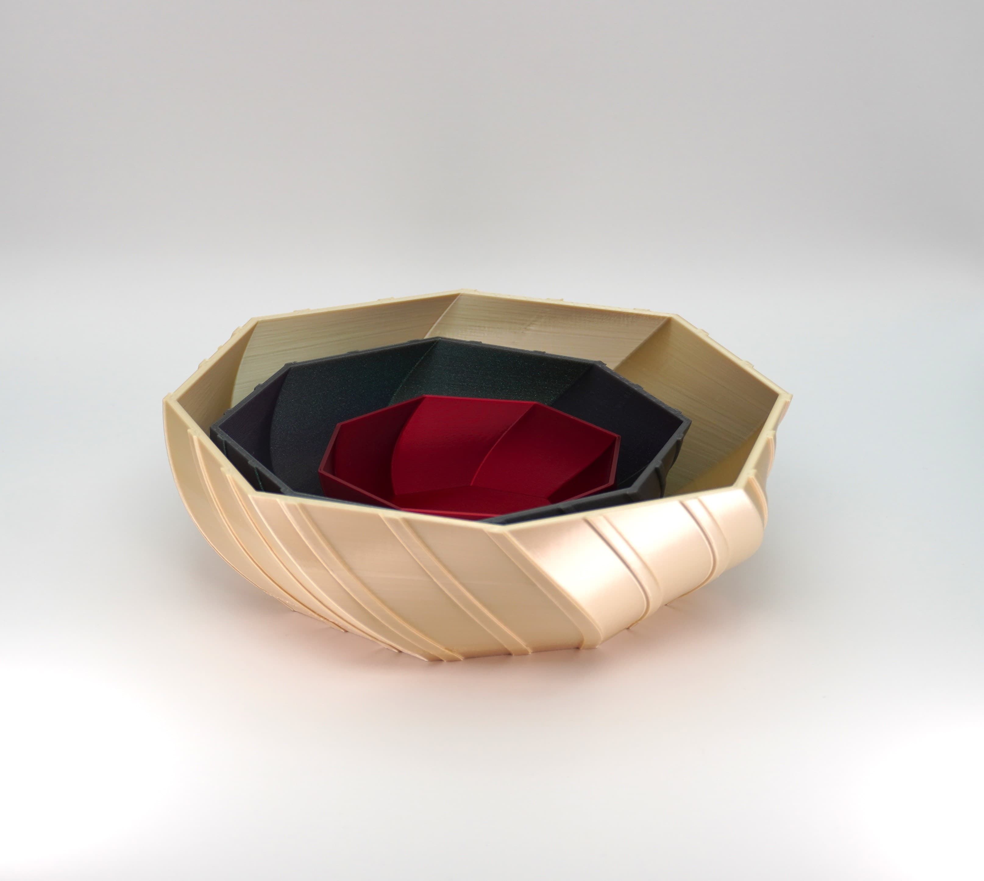 Beautiful bowls! Good job on the design.