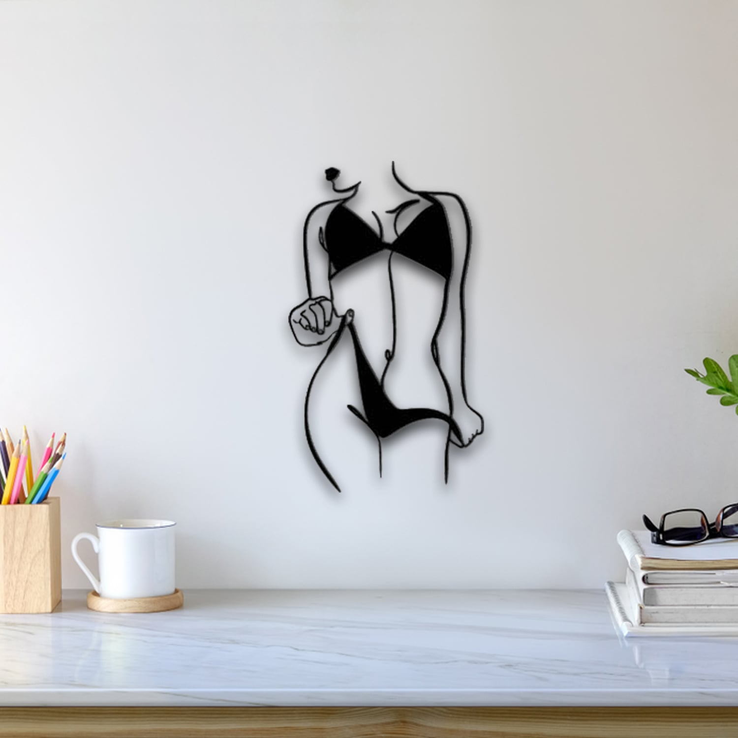 Sexy Body Wall Art 3d model