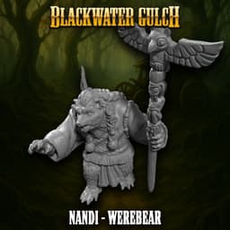 Nandi - Werebear 3d model