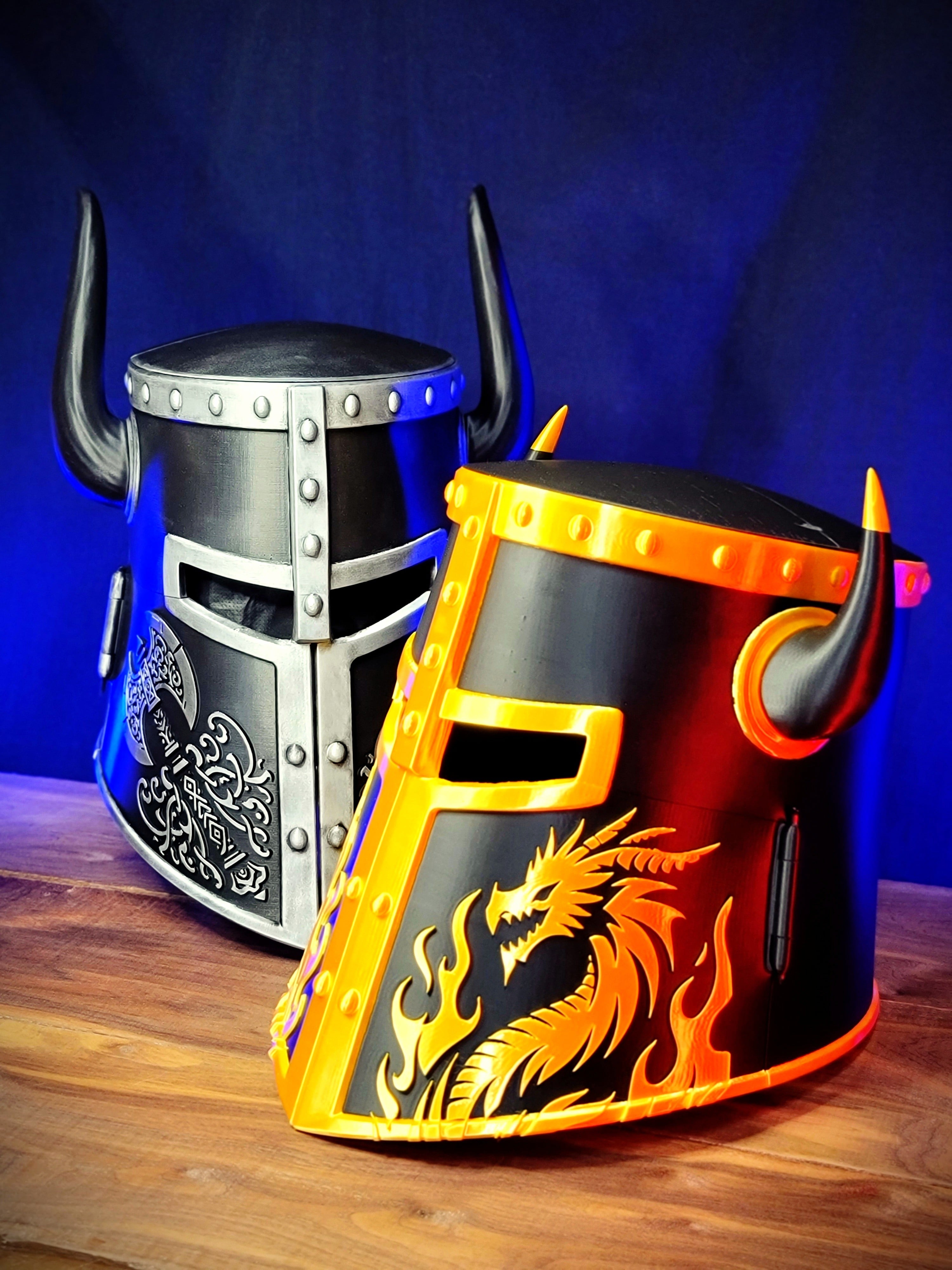 The Horned Helmet Customizable 3d model