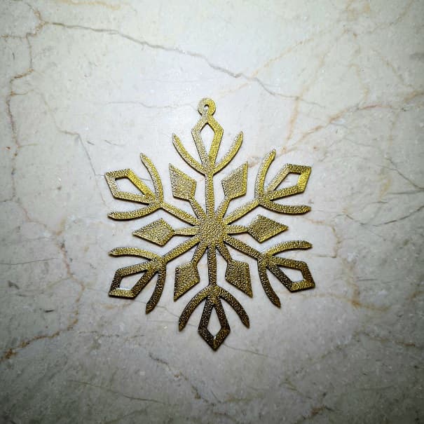 snowflake 3d model