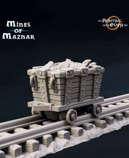 Dwarven Minecart 3d model
