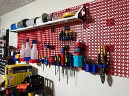 Multiboard Dual Plier, Crescent Wrench, and more Holder 3d model