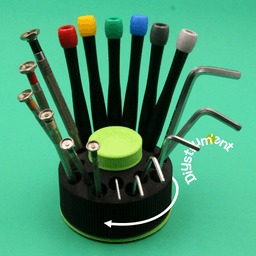 Rotating Screwdriver Stand 3d model
