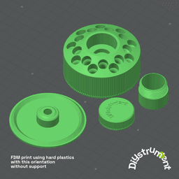 Rotating Screwdriver Stand 3d model