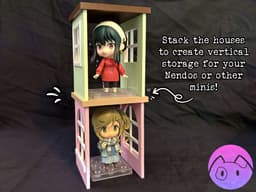 Stacking Nendo Stand - House 1 3d model