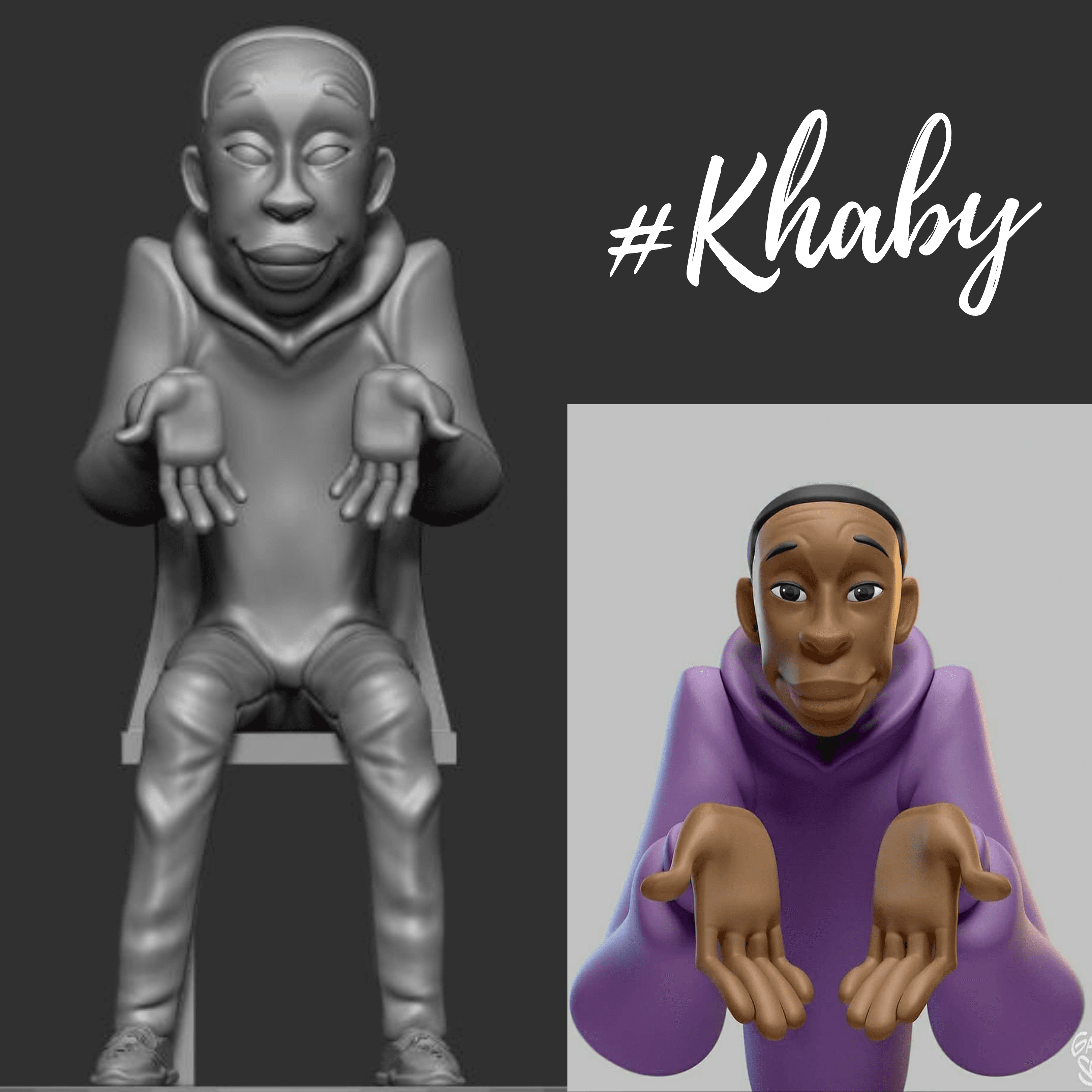 #khaby #3d #character