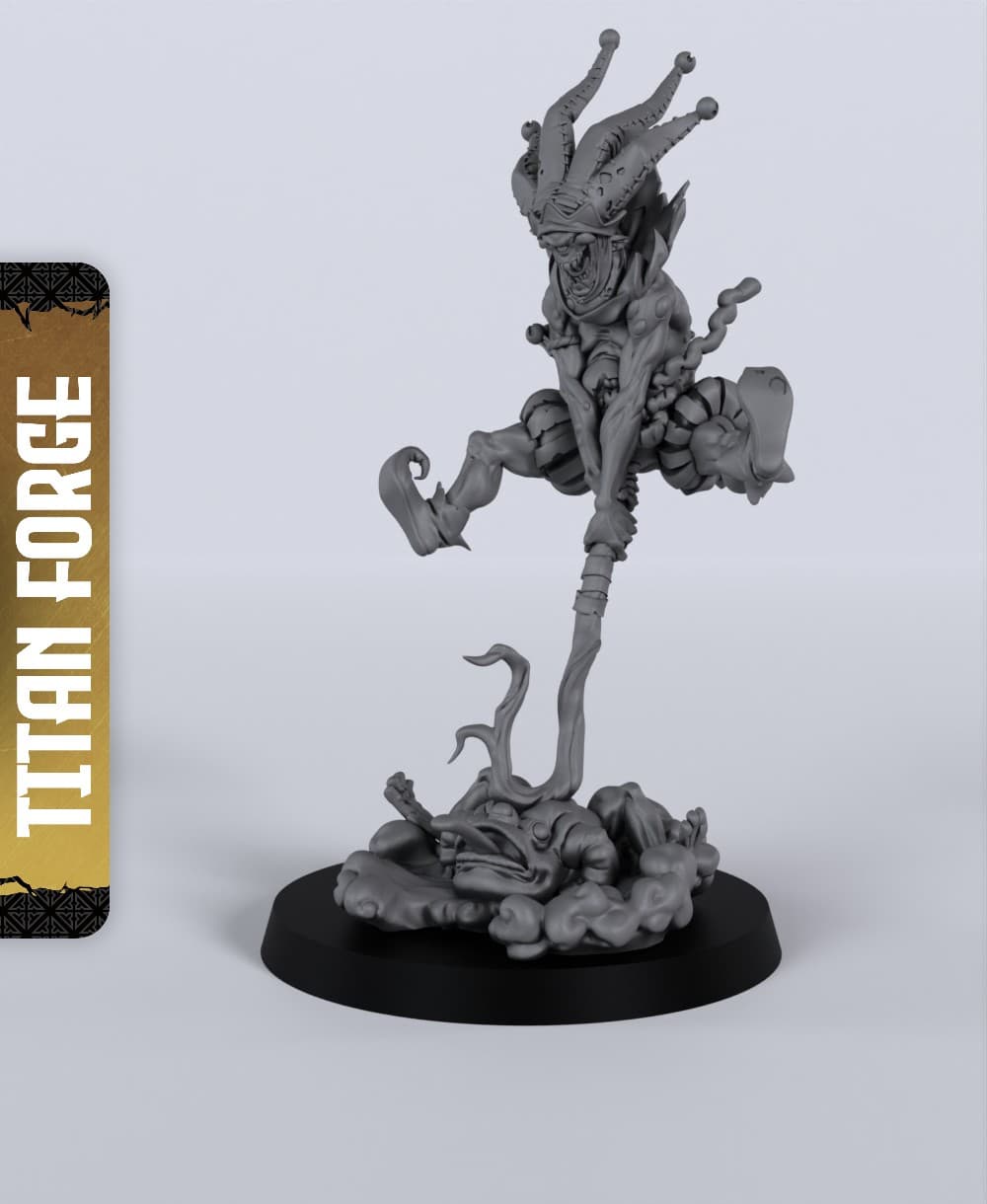 Carnival Mage - With Free Dragon - 5e DnD Inspired for RPG and Wargamers 3d model