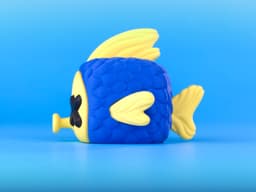 COOBO Fish & Manta Ray 3d model