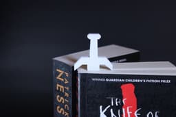 Low Poly Sword Bookmark 3d model