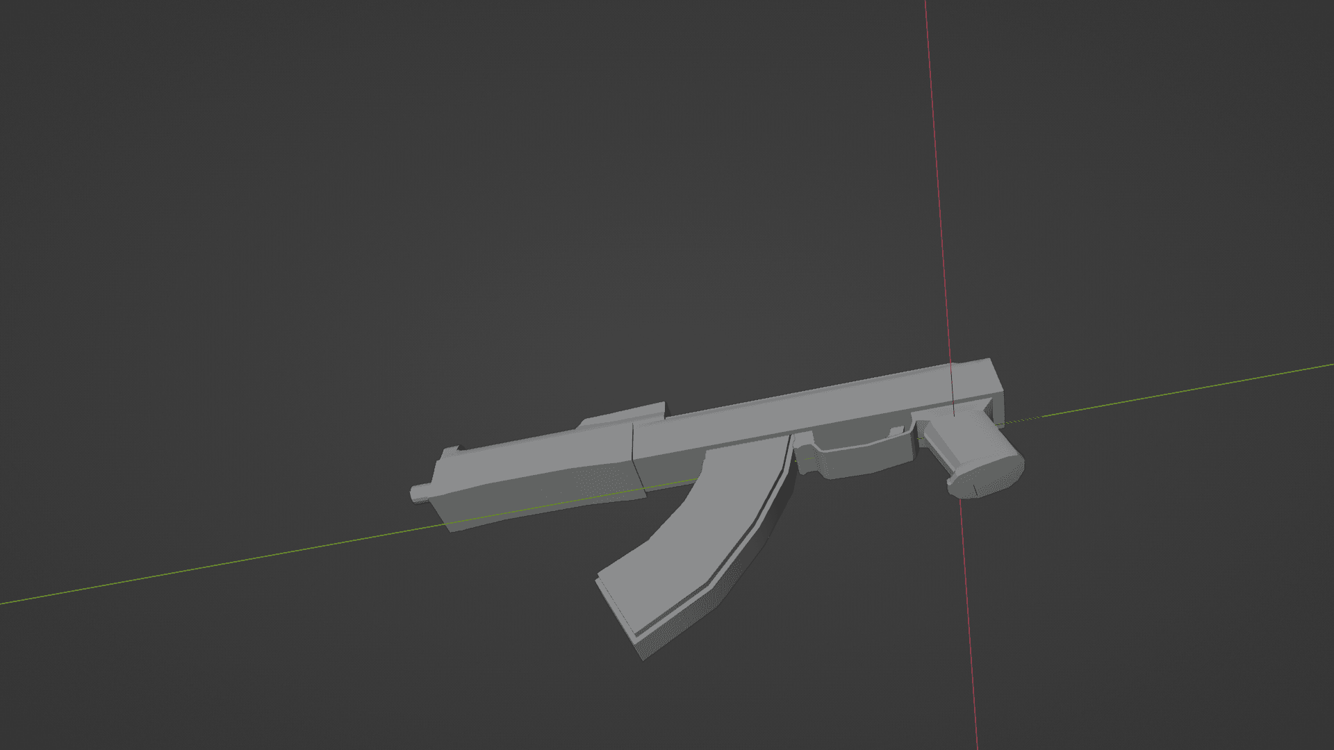 LOWPOLY NATO 7.62 SMG 3d model