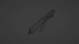 LOWPOLY NATO 7.62 SMG 3d model