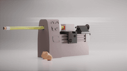 Lathe Pencil Sharpener 3d model