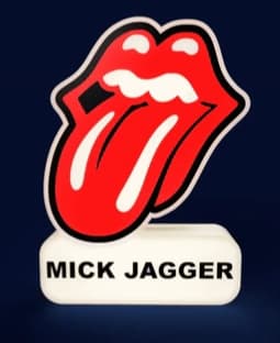 Rolling Stones Sign – LED strip compatible 3d model