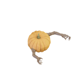 Mr Pumpkin Head Arms 1 3d model
